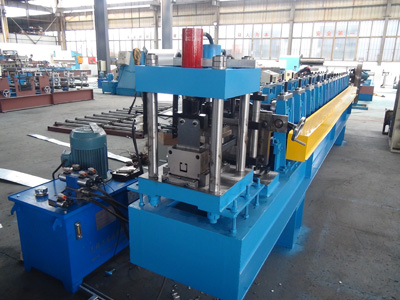 Rack Shelf Plate Roll Forming Machine