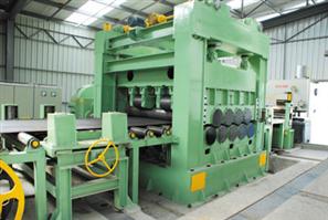 Thick Sheet Leveling Cut to Length Line